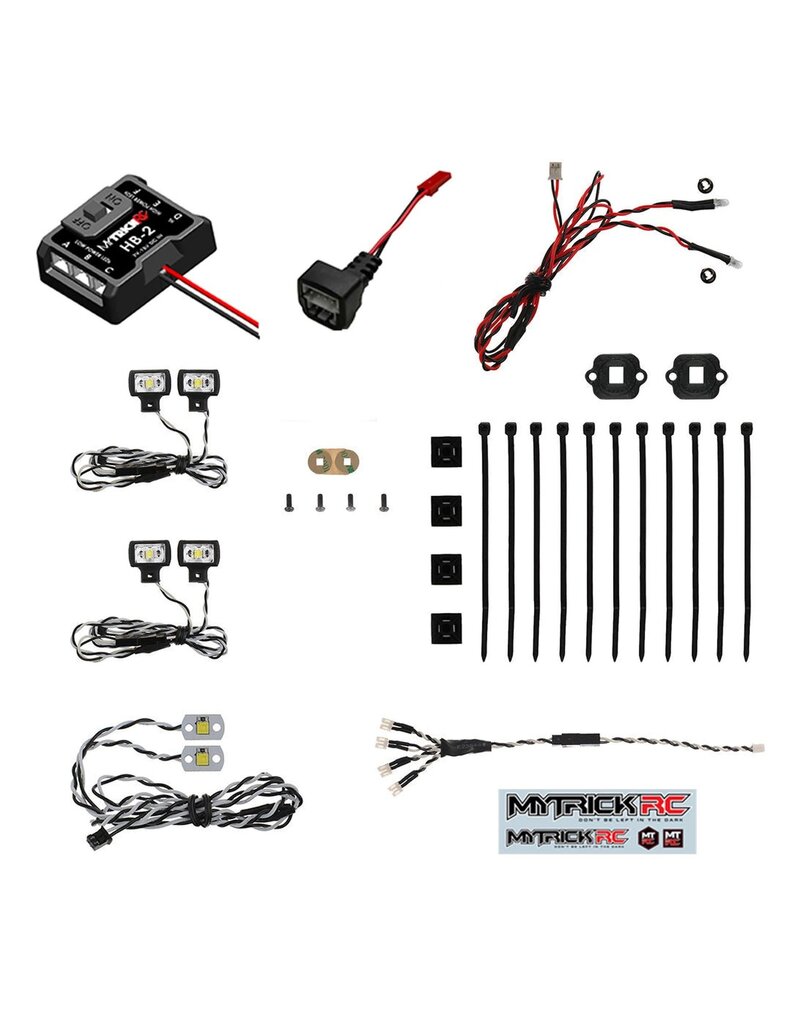 MYTRICKRC MYKVS410HB VANQUISH VS410 PHOENIX LIGHT KIT W/HB-2 LIGHT CONTROLLER