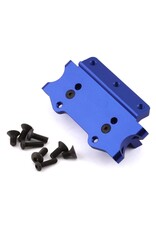 HOT RACING HRATE1008 ALUMINUM FRONT BULKHEAD FOR TRAXXAS 2WD (BLUE)