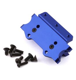 HOT RACING HRATE1008 ALUMINUM FRONT BULKHEAD FOR TRAXXAS 2WD (BLUE)