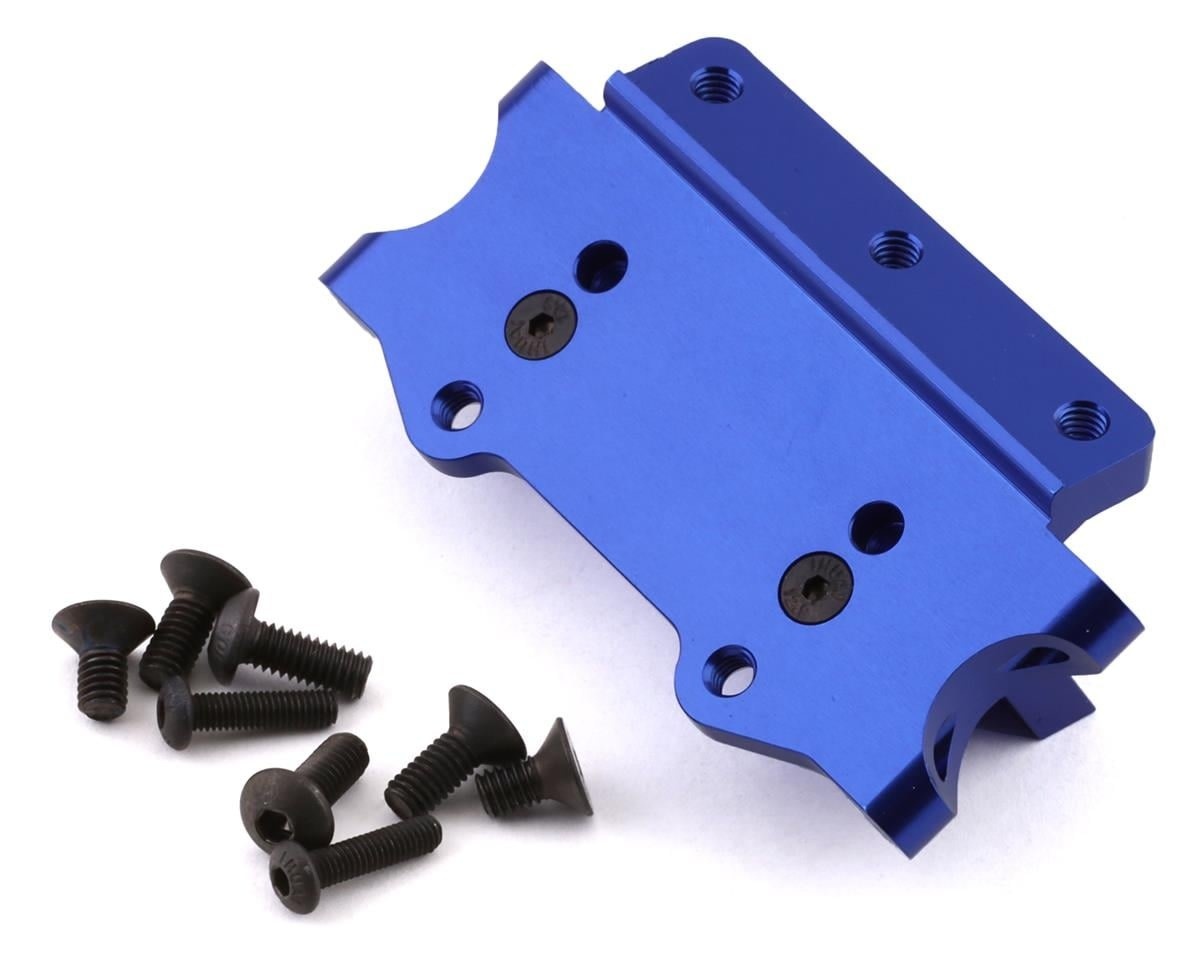 HRATE1008 ALUMINUM FRONT BULKHEAD FOR TRAXXAS 2WD (BLUE)