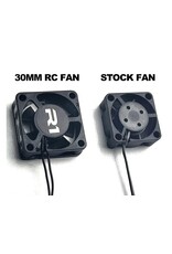 EXOTEK EXO2368 ALUMINUM 30MM FAN MOUNT FOR LOSI NASCAR (RED)