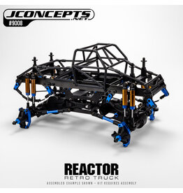 JCONCEPTS JCO9008 REACTOR STAGE 2 "WOLF" 1/10 ELECTRIC 4X4 MONSTER TRUCK KIT (CLASSIC) (10.75" WHEELBASE)