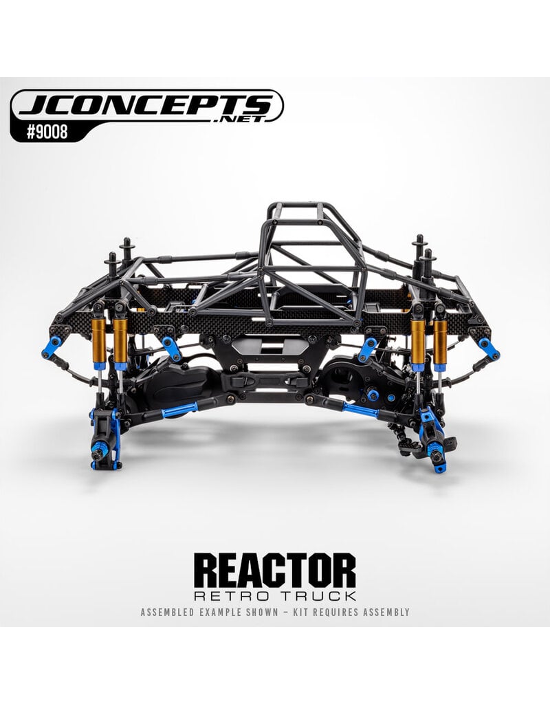 JCONCEPTS JCO9008 REACTOR STAGE 2 "WOLF" 1/10 ELECTRIC 4X4 MONSTER TRUCK KIT (CLASSIC) (10.75" WHEELBASE)