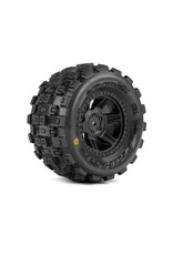 PROLINE RACING PRO1035710 BADLANDS MX MTD 12MM BLACK DESPERADO 2.0 WHEEL: MINI MAXX