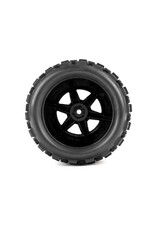 PROLINE RACING PRO1035710 BADLANDS MX MTD 12MM BLACK DESPERADO 2.0 WHEEL: MINI MAXX