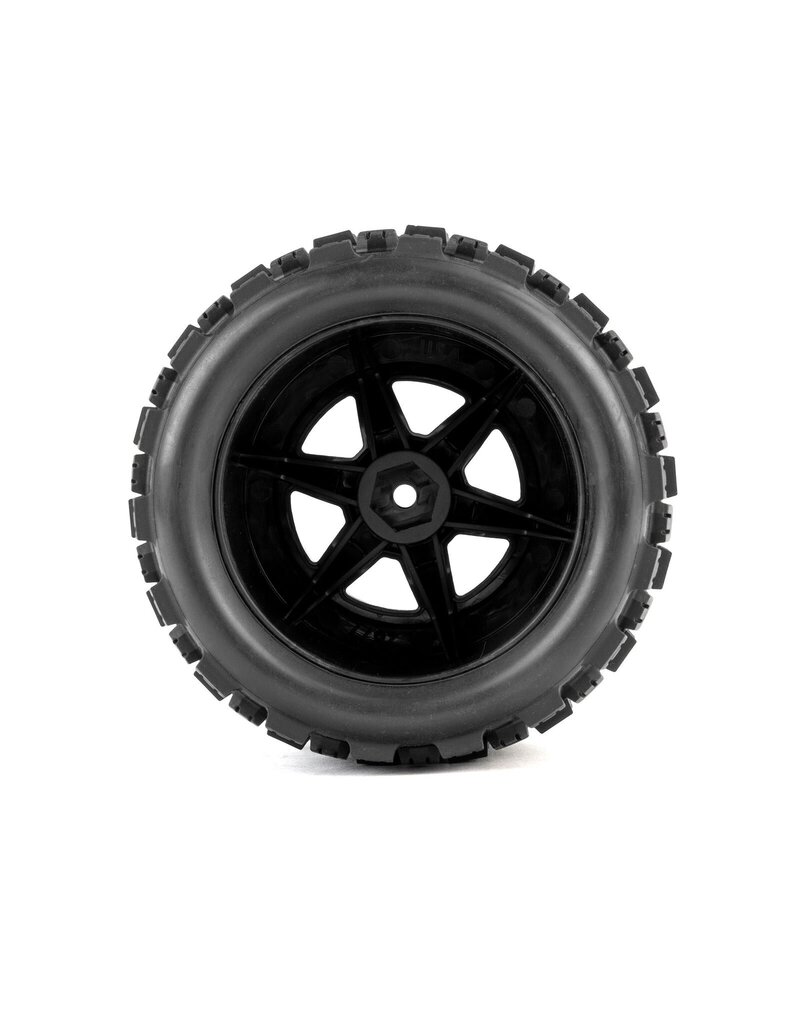 PROLINE RACING PRO1035710 BADLANDS MX MTD 12MM BLACK DESPERADO 2.0 WHEEL: MINI MAXX