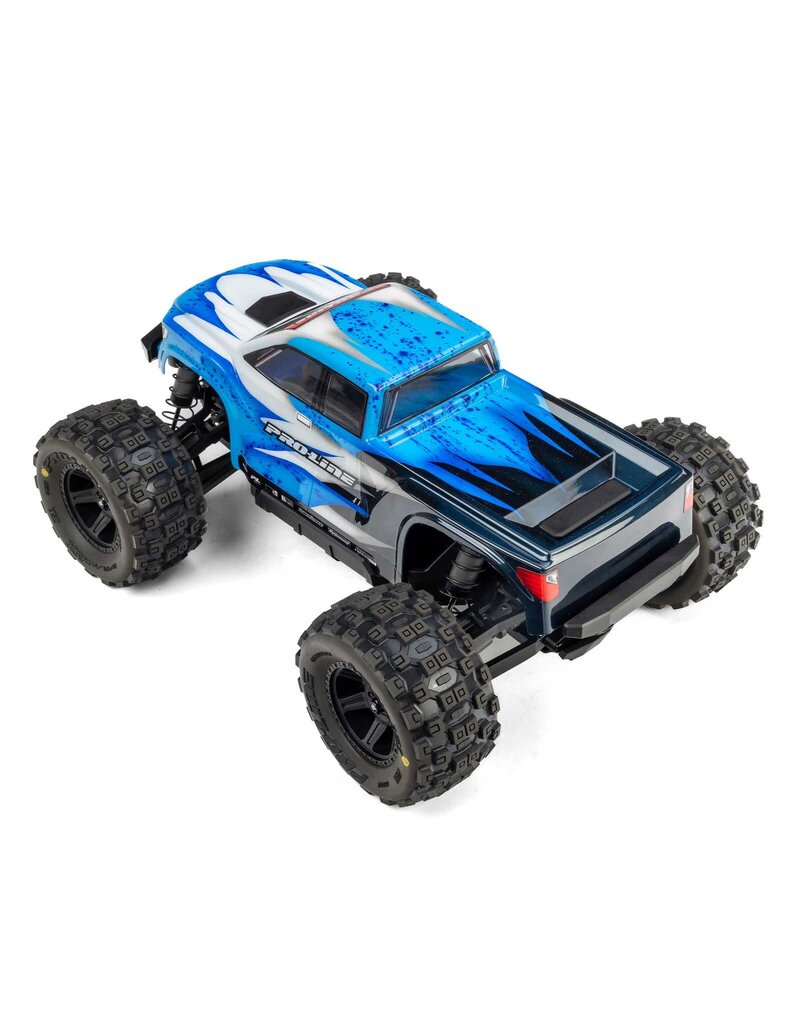 PROLINE RACING PRO368117 1/16 PRE-CUT BRUTE BODY CLEAR: TRAXXAS MINI MAXX