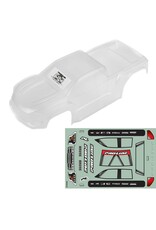 PROLINE RACING PRO368117 1/16 PRE-CUT BRUTE BODY CLEAR: TRAXXAS MINI MAXX
