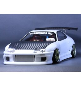 PANDORA RC PAB-3135 1/10 TOYOTA SUPRA JZA80 DRIFT BODY SET (CLEAR) (257-260MM)