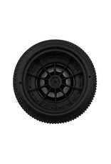 JCONCEPTS JCO4070-3244 SUBCULTURES 2 PRE-MOUNTED OFF-ROAD TIRES (2) (SLASH REAR) (GREEN) W/12MM HEX