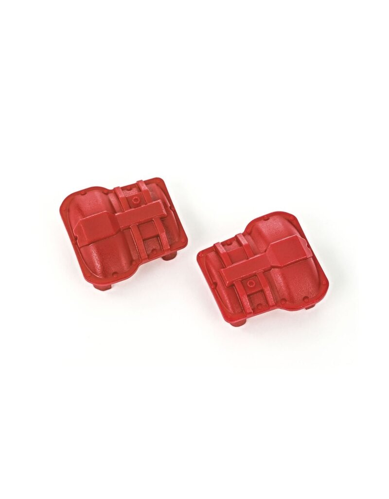 TRAXXAS TRA9738-RED AXLE COVER RED (2)
