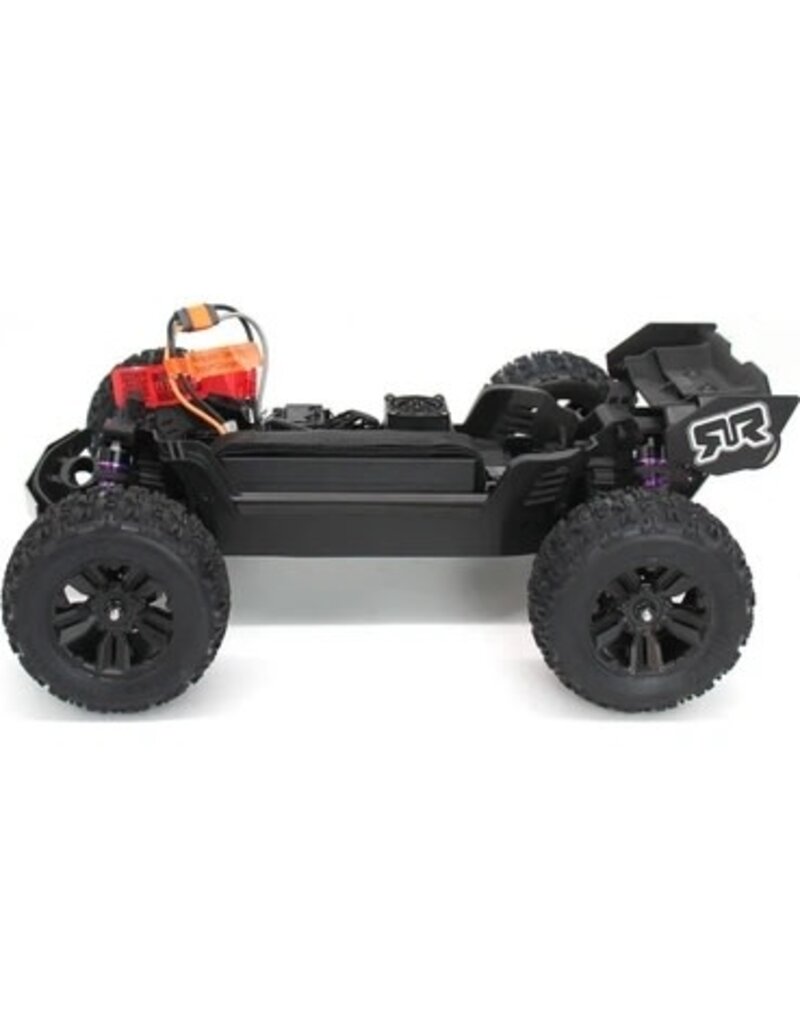 HOT RACING HRAAMN126M01 ARRMA® MINI KRATON® ALUMINUM TALL BATTERY FLEX STRAP HOLD-DOWN SET