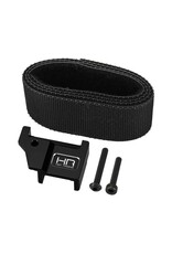 HOT RACING HRAAMN126M01 ARRMA® MINI KRATON® ALUMINUM TALL BATTERY FLEX STRAP HOLD-DOWN SET