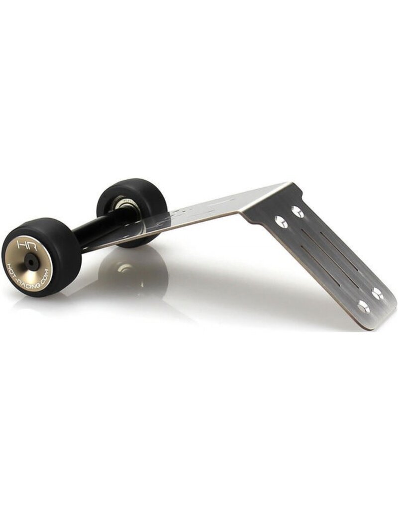 HOT RACING HRAAMN133K ARRMA® MINI KRATON® STAINLESS STEEL SKID PLATE & WHEELIE BAR SET