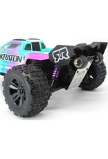 HOT RACING HRAAMN133K ARRMA® MINI KRATON® STAINLESS STEEL SKID PLATE & WHEELIE BAR SET