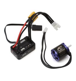 INJORA INJMBL32G2-INM19-4M MBL32 G2 WATERPROOF BRUSHLESS ESC & 1721 PURPLE VIPER MOTOR COMBO (TRX-4M/ASCENT-18)