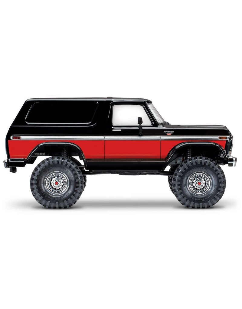 TRAXXAS TRA82246-4-RED TRX-4 FORD BRONCO CLIPLESS