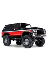 TRAXXAS TRA82246-4-RED TRX-4 FORD BRONCO CLIPLESS