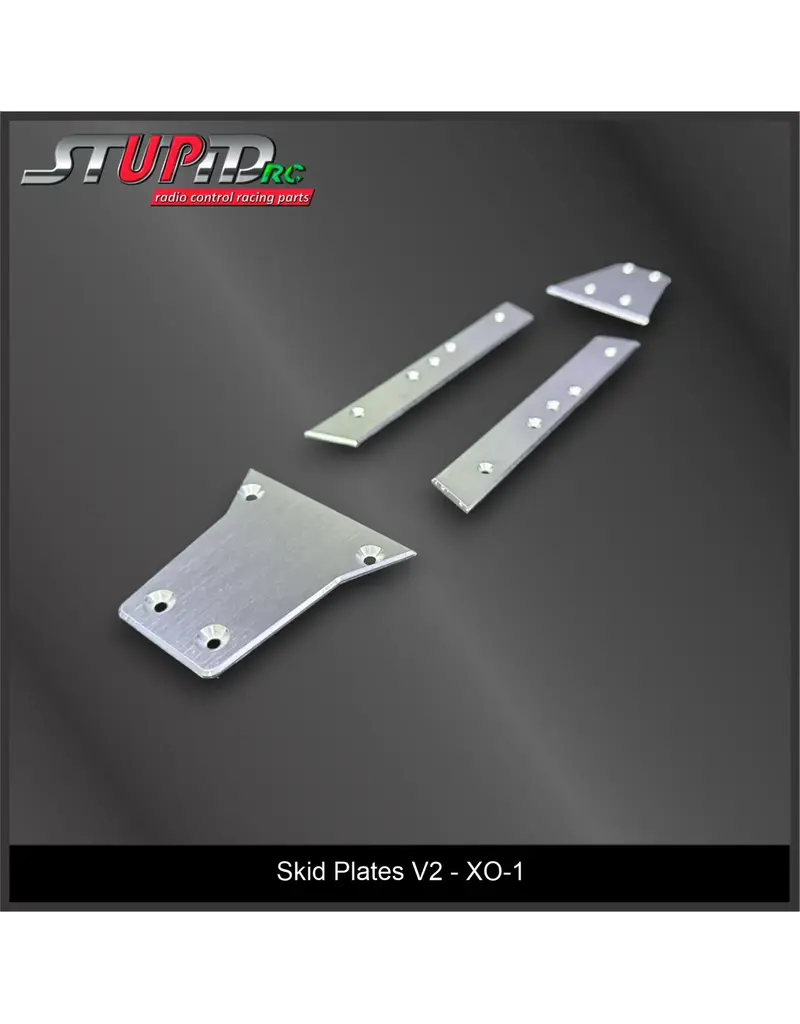 STUPID RC STP1023 TRAXXAS COMPATIBLE XO-1 SKID PLATE SET