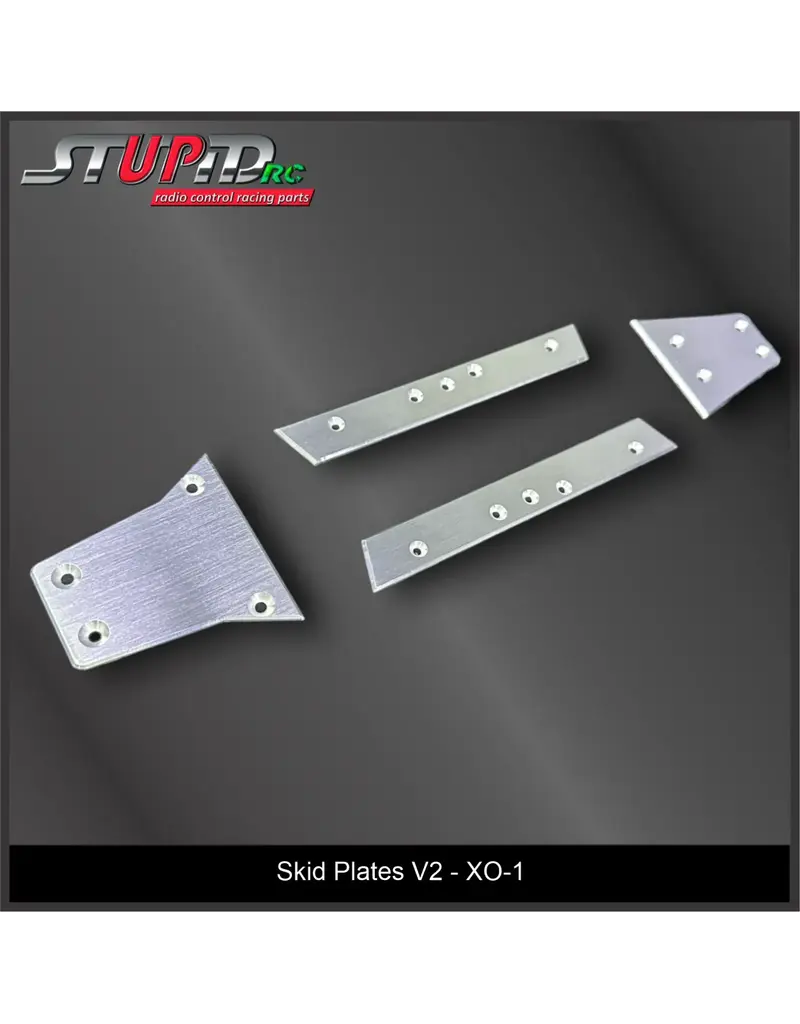 STUPID RC STP1023 TRAXXAS COMPATIBLE XO-1 SKID PLATE SET