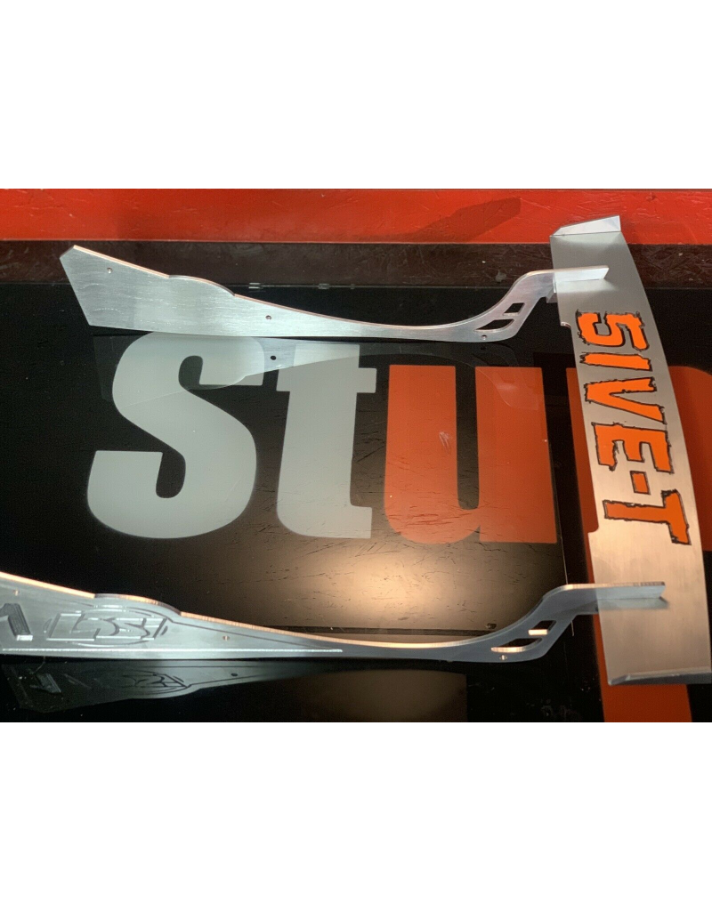 STUPID RC STP1206 LOSI 5T REAR WING W/ REFLECTIVE LOGO