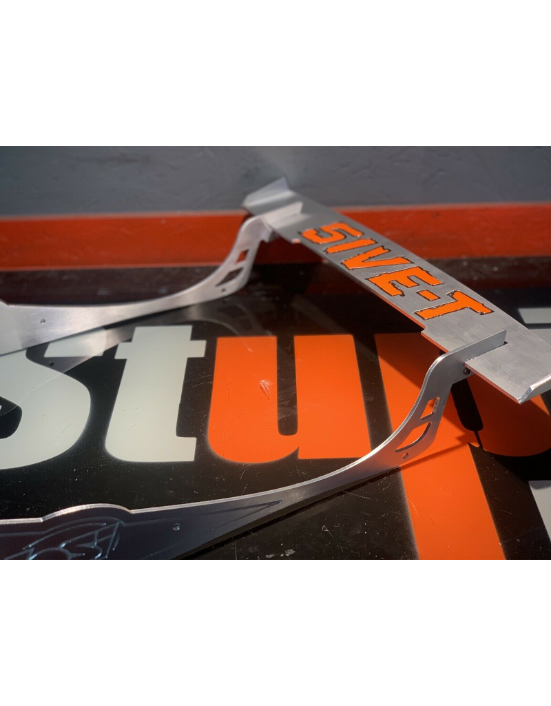 STUPID RC STP1206 LOSI 5T REAR WING W/ REFLECTIVE LOGO