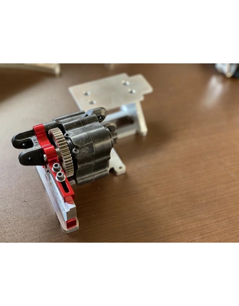 STUPID RC STP1132 ARRMA KRATON 8S CONVERSION KIT FOR BIG MOTORS AND PINIONS SILVER