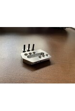 STUPID RC STP1132 ARRMA KRATON 8S CONVERSION KIT FOR BIG MOTORS AND PINIONS SILVER