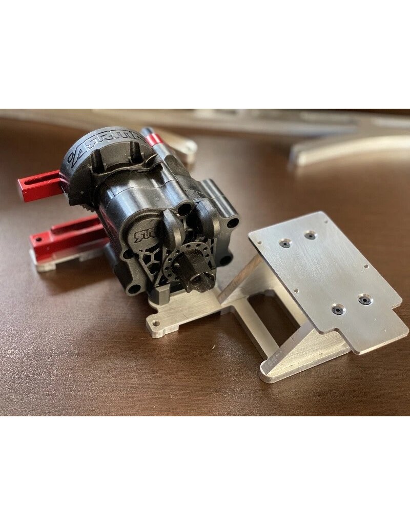 STUPID RC STP1132 ARRMA KRATON 8S CONVERSION KIT FOR BIG MOTORS AND PINIONS SILVER