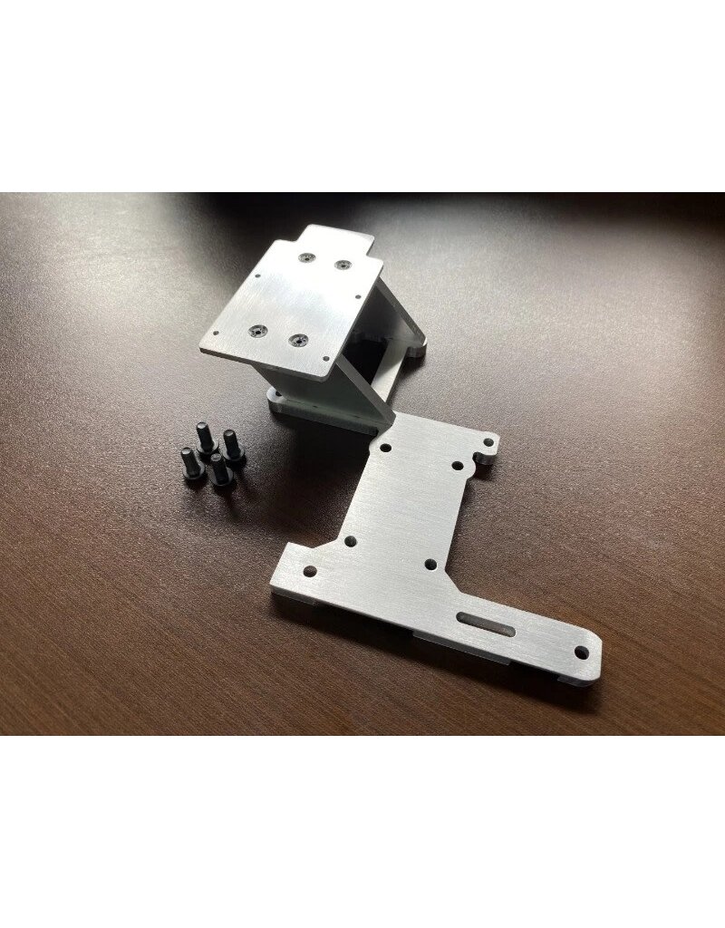 STUPID RC STP1132 ARRMA KRATON 8S CONVERSION KIT FOR BIG MOTORS AND PINIONS SILVER