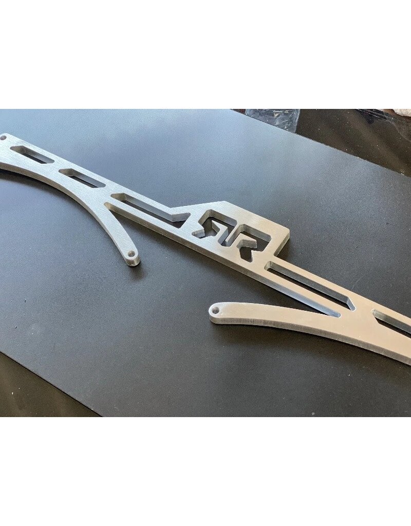 STUPID RC STP1132 ARRMA KRATON 8S CONVERSION KIT FOR BIG MOTORS AND PINIONS SILVER
