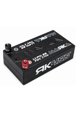 DAS SPEED DAS-0008 24K LOW PROFILE 2MM LIPO PLUGS W/ +/- TABS (1 PAIR)