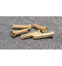 DAS SPEED DAS-0007 24K LOW PROFILE 2MM LIPO PLUGS (5)