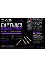 DAS SPEED DAS-V3-004 RTA CAPTURED HINGE PINS (4)