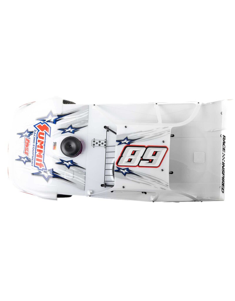 LOSI LOS-2168T1 22S DIRT LATE MODEL, 1/10 2WD RTR DIRT OVAL, RTR, SUMMIT RACING (BATTERY AND CHARGER INCLUDED)