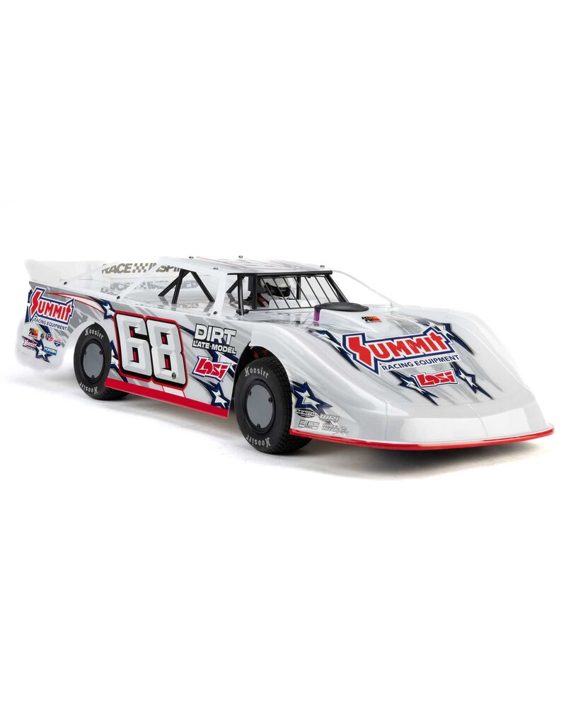 LOSI LOS-2168T1 22S DIRT LATE MODEL, 1/10 2WD RTR DIRT OVAL, RTR, SUMMIT RACING (BATTERY AND CHARGER INCLUDED)