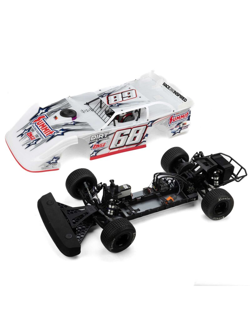 LOSI LOS-2168T1 22S DIRT LATE MODEL, 1/10 2WD RTR DIRT OVAL, RTR, SUMMIT RACING (BATTERY AND CHARGER INCLUDED)