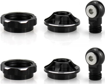 HRAAMN154X01 ARRMA® MINI KRATON® SHOCK COLLARS, SPRING RETAINERS & ROD ENDS SET