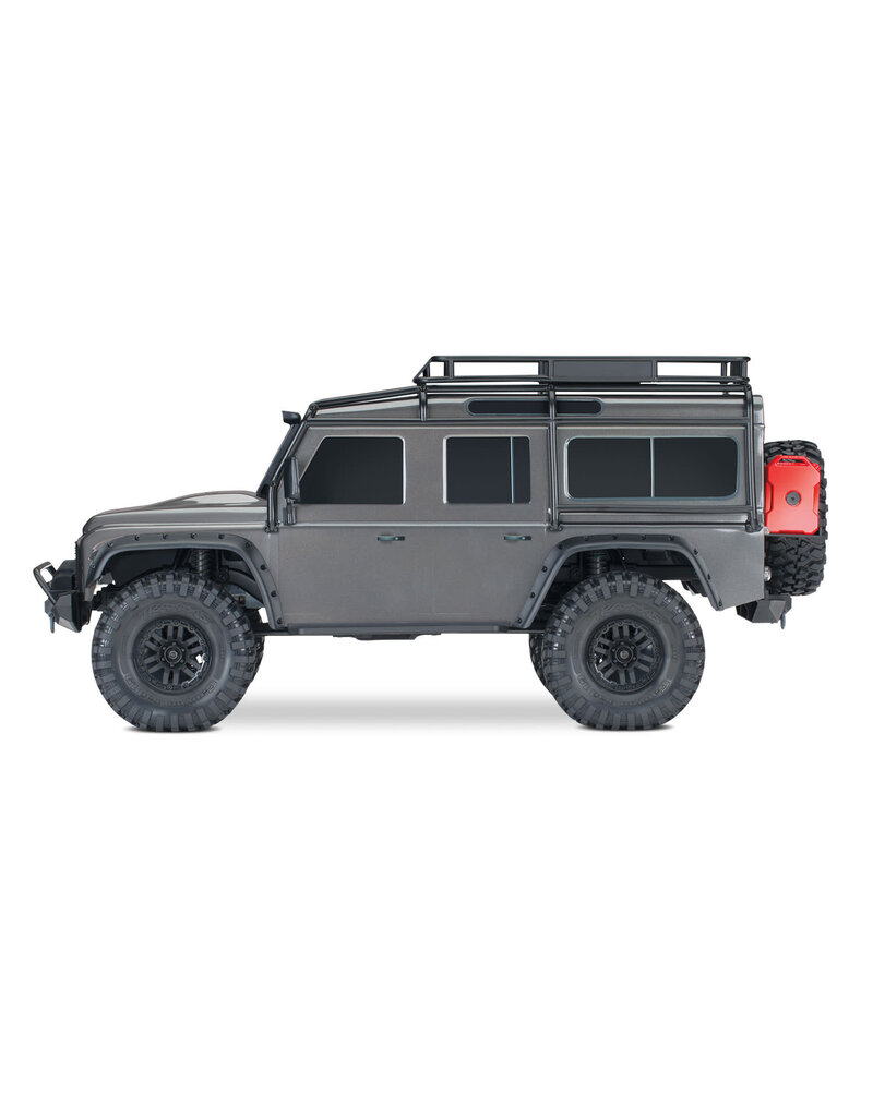 TRAXXAS TRA82256-4-SLVR TRX-4 DEFENDER CLIPLESS: SILVER
