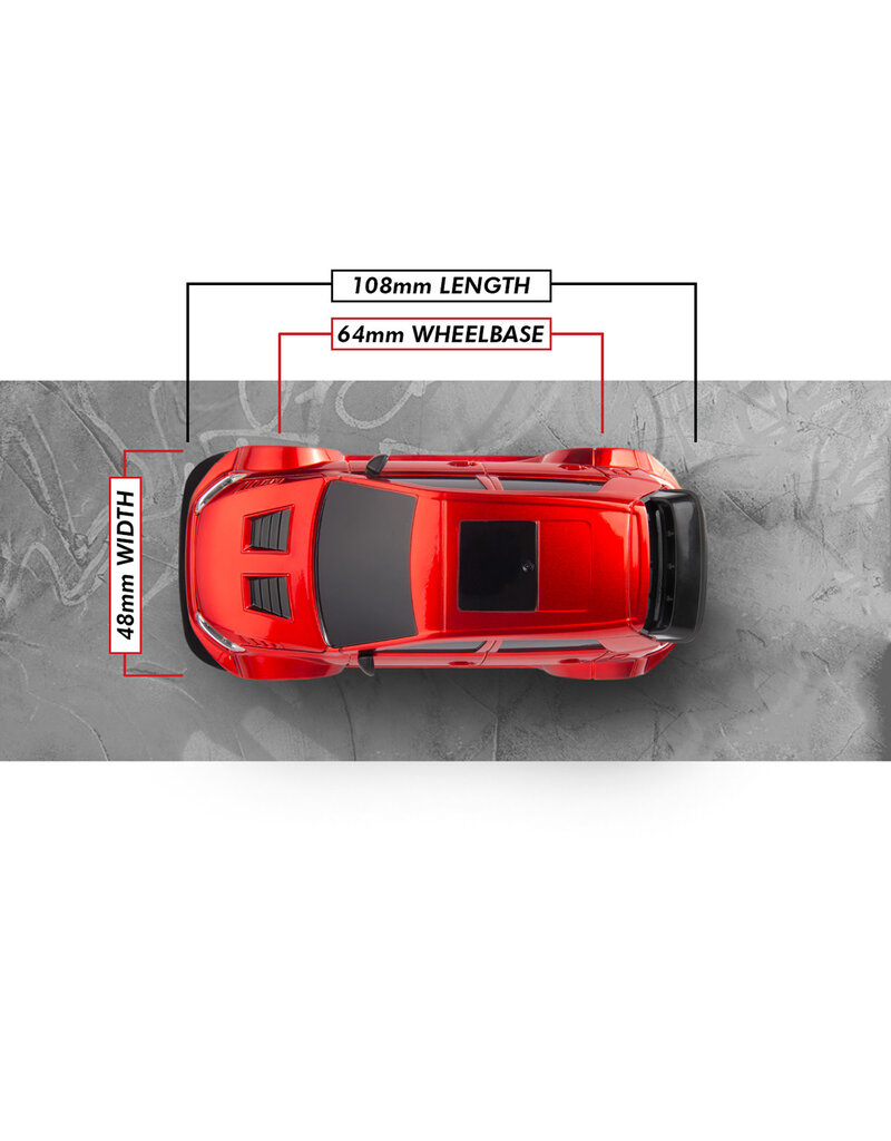 BZN548100 MYTE D 1/43 DRIFT CAR - RED