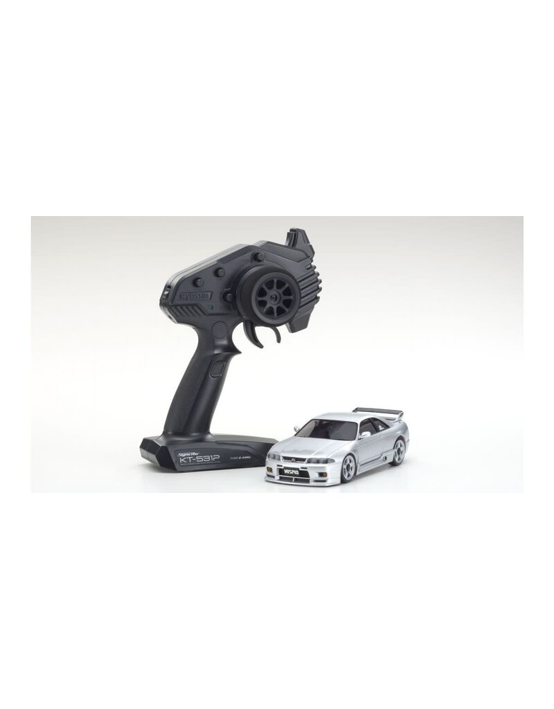 KYOSHO KYO32659S MINI-Z AWD MA-020 NISSAN SKYLINE GT-R R33 NISMO VERSION SPARK SILVER