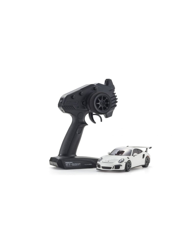 KYOSHO KYO32358W MINI-Z RWD MR-04 PORSCHE 911 GT3 RS WHITE