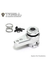 TREAL TRLX002V2PHY5 LOSI LMT ALUMINUM SERVO SAVER (25T) (SILVER)