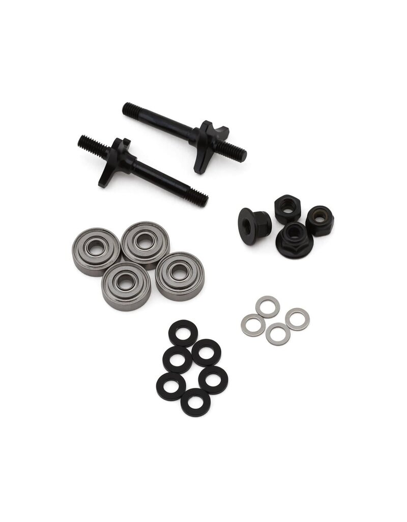 YOKOMO YOKRD-010FDS STEEL DOUBLE BEARING FRONT AXLE SET (2)
