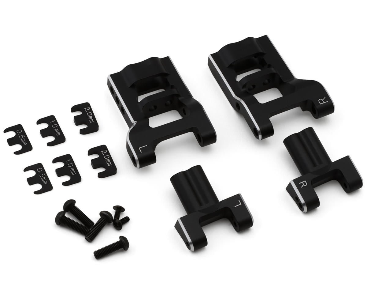 YOKY2-008RASA YD-2 ALUMINUM ADJUSTABLE ”H” SHORT REAR SUSPENSION ARMS SET (BLACK)