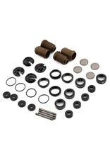 YOKOMO YOKY2-SBBSA ALUMINUM SLF BIG BORE KASHIMA COATED DRIFT SHOCKS SET (BLACK)