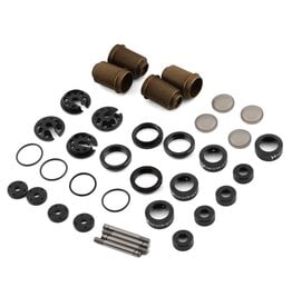 YOKOMO YOKY2-SBBSA ALUMINUM SLF BIG BORE KASHIMA COATED DRIFT SHOCKS SET (BLACK)