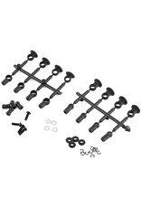 YOKOMO YOKY2-SBBSA ALUMINUM SLF BIG BORE KASHIMA COATED DRIFT SHOCKS SET (BLACK)