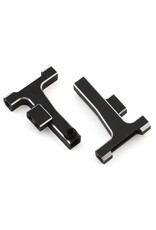 YOKOMO YOKY2-008FT ALUMINUM FRONT LOWER T-ARM SET (BLACK) (2) (SHORT) (RD/SD)