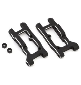YOKOMO YOKY2-008RAW RD2.0/SD2.0 ALUMINUM SHORT REAR WEIGHT H SUSPENSION ARMS (BLACK) (2)